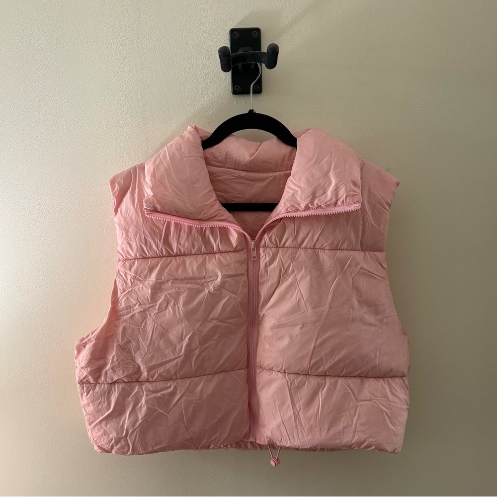Pink Puffer Vest